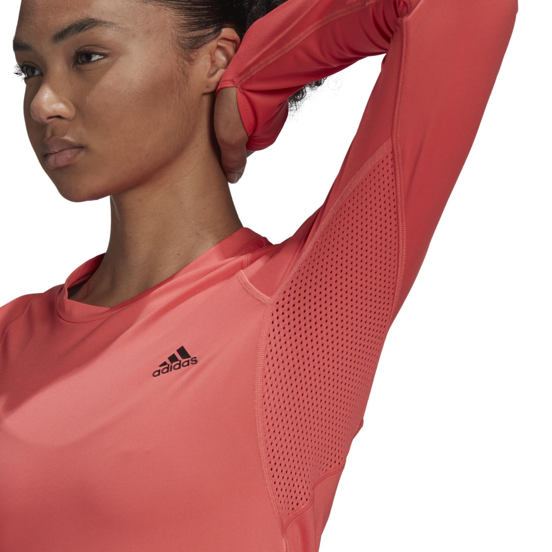 Women's long sleeve T-shirt adidas Run Fast